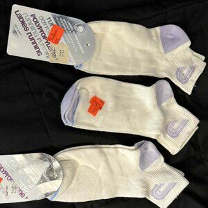 Vintage Women's Ridgeview Ladies Running Quarter length Socks Cotton Blend